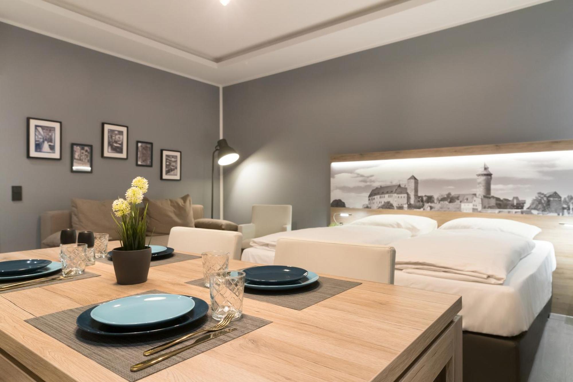 Aparthotel By Daspaul Nuremberg Bagian luar foto